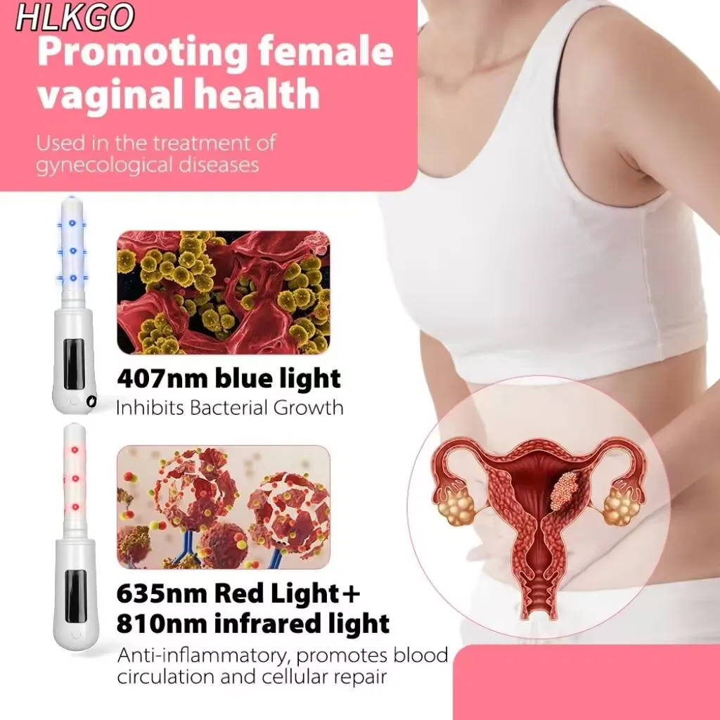 Intimate Tightening  Enhancing Tissue Health – LLLT Cold Laser 650nm Vaginal Rejuvenation Wand for Women Care