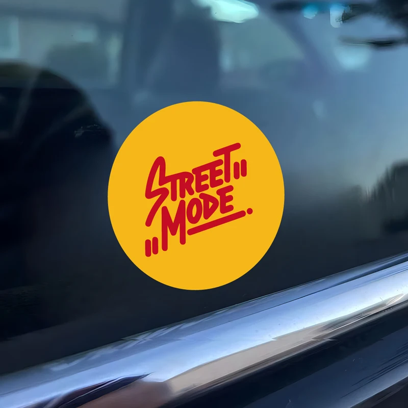 

Street Mode Personalized Decals, Creative and Fashionable Color-blocking Stickers, Personalized Car Decorations!