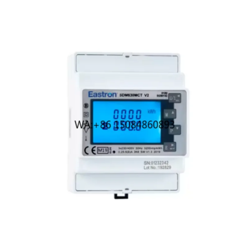 

Three Phase CT Connected PV Energy Meter High Accuracy Solar Power Meter Grid Photovoltaic System Watt Measurement Device