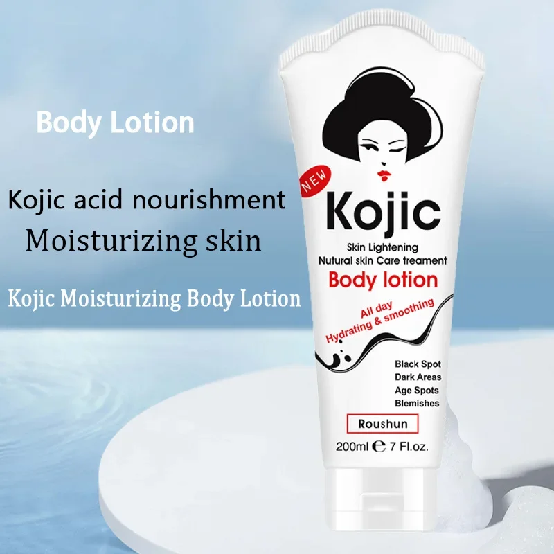 Kojic acid moisturizing body lotion  whitening and anti-aging