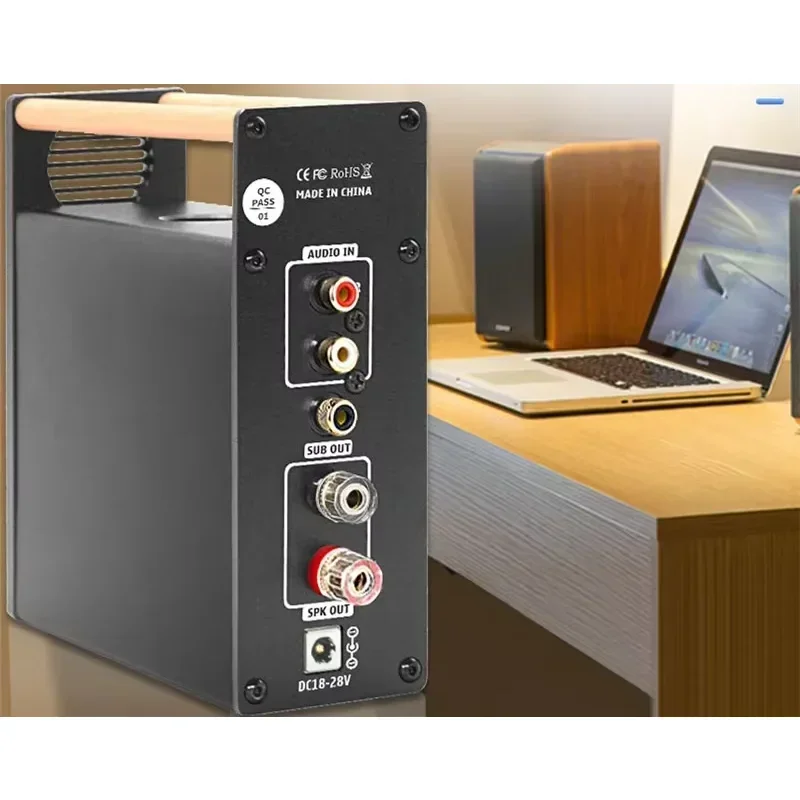 DC24V TPA3221 150 واط أحادية التردد الكامل 6K4 فراغ أنبوب HIFI مضخم الصوت الرقمي مضخم الصوت المسرح المنزلي