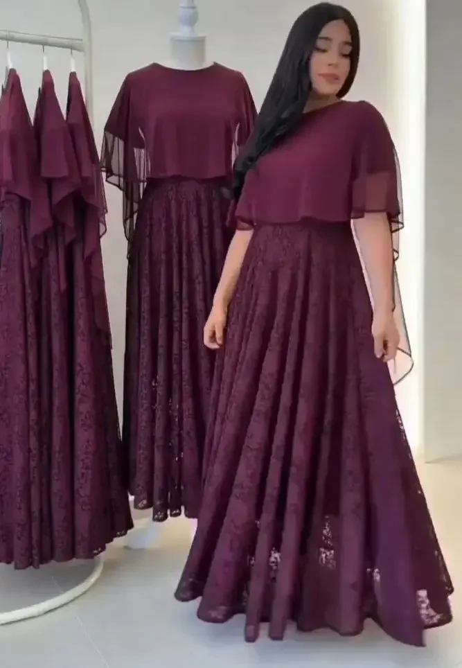 

Customized Burgundy Lace Mermaid Evening Dresses Off The Shoulder Pleats Appliques Prom Dresses Dubai Formal Party Gowns