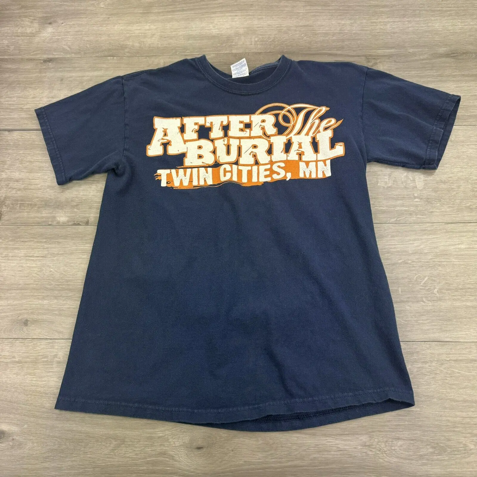 After the Burial T-Shirt VTG Band Tour Concert Promo Size M