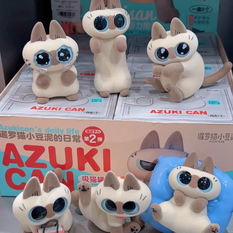 Azuki Can Azukisan's Daily Life 2nd Series Mystery Box Cute Model Birthday Gift Blind Box Caixa Sorpresa Anime Figures