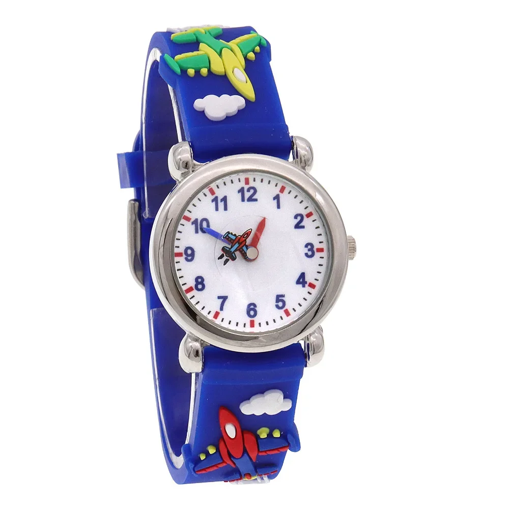 Kids Silicone Strap Watch Educational Time Children's Wrist Watch