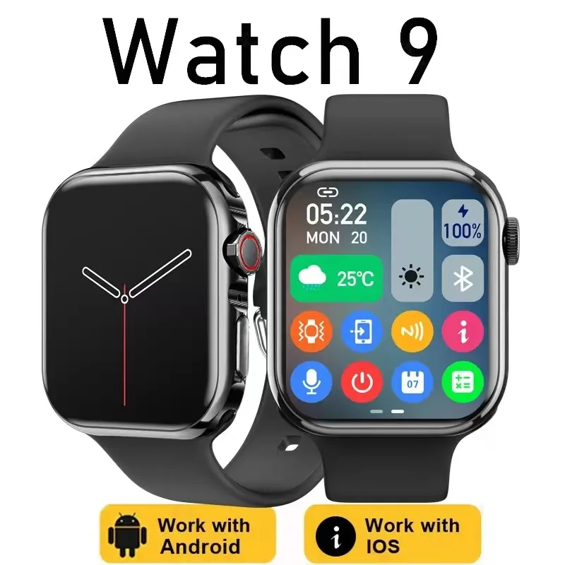 Original S9 Pro Max GEN4 Smart Watch 47mm NFC Men Women GPS Track Bluetooth Call Music Games Wireless Charging Ultra Smartwatch