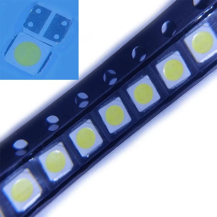 500 pz/lotto SMD LED 3030 3V 1.8W 500mA bianco freddo ad alta potenza per applicazione retroilluminazione TV Lextar 3.0*3.0mm