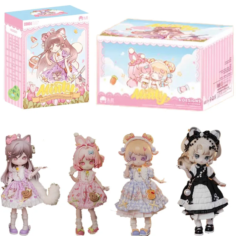 Caja ciega de arroz dulce, serie de libros de la selva, Kit de modelismo móvil de 12 puntos, caja ciega de Anime, juguetes para coleccionar, bolsa de adivinación, caja misteriosa, regalos