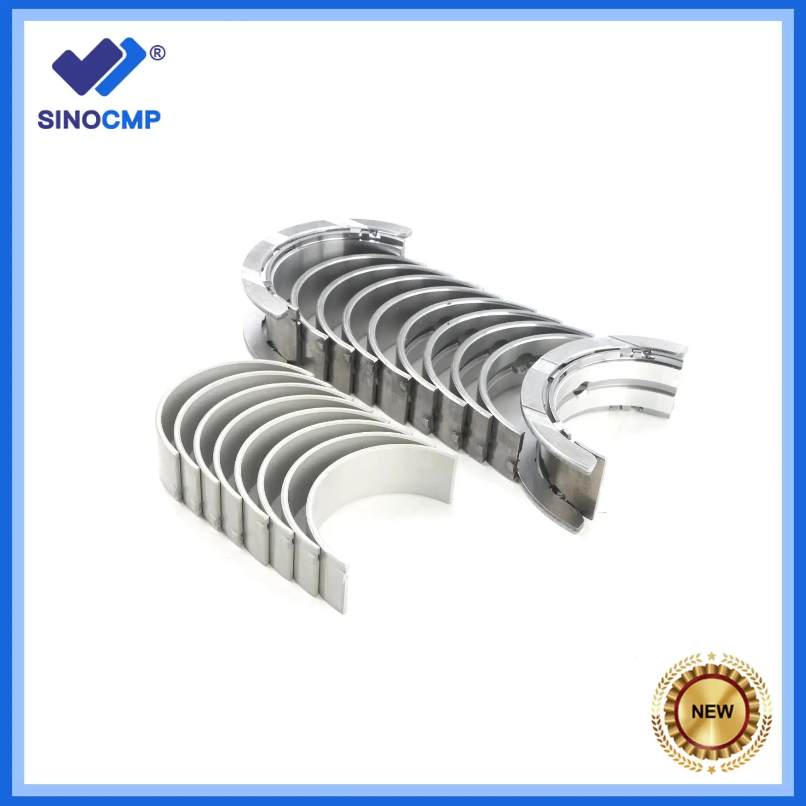 1 مجموعة N47 محرك كون قضيب والعمود المرفقي مجموعة المحمل الرئيسية لسيارات BMW X1 X3 X5 و 1 3 5 سلسلة N47 D20 2.0 77950600 77951600 قطع غيار السيارات