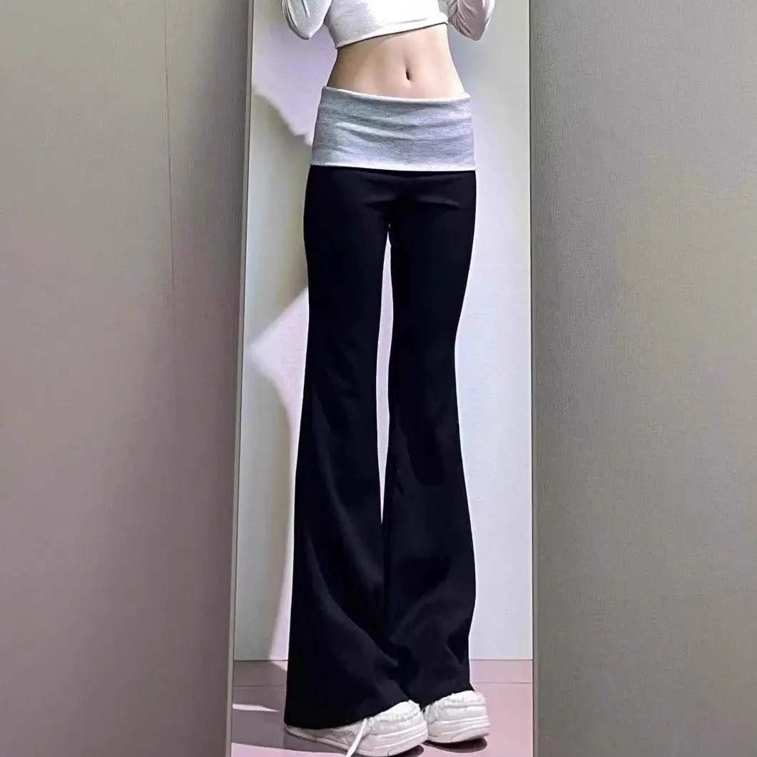 Pantalones Mujer otoño estilo universitario lona Cargo táctico al aire libre militar Ripstop ajustable a prueba de viento multibolsillos picantes