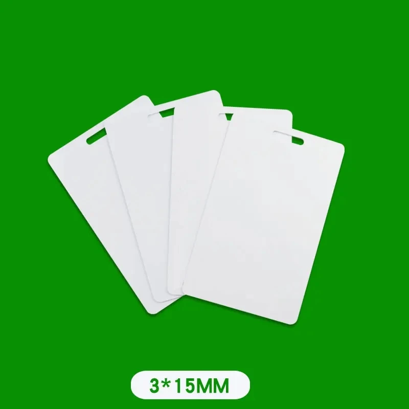 50pcs RFID IC Card With Hole 13.56mhz S50 Use For Access Control / Time Attendance/ Car Parking Etc