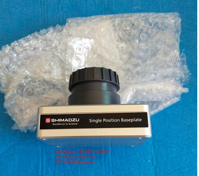 New Shimadzu Single position baseplate Gas Line 1/8 Control Valve