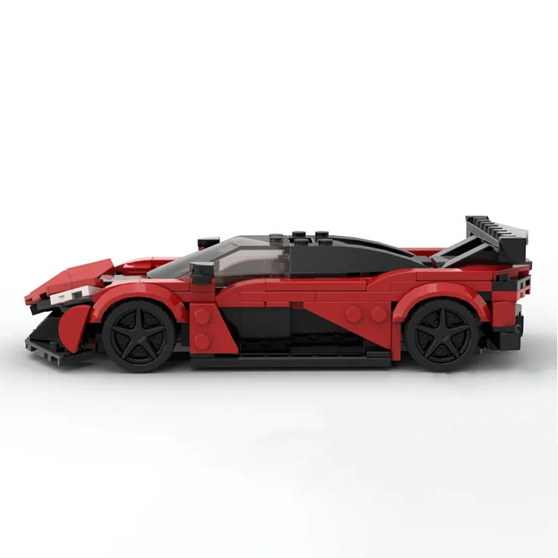 

328 шт. MOC Zenvo Aurora Agil City Champions супер автомобиль строительные блоки DIY Рождественская игрушка подарок сборка творческая идея образование