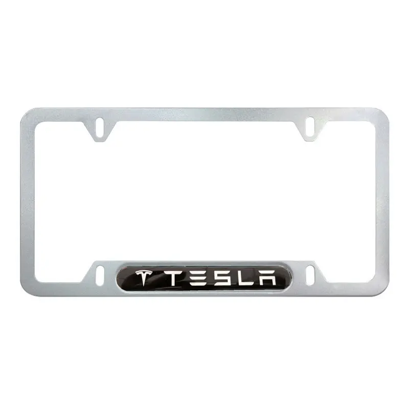 Tesla US license plate holder front and rear license plate holder comes with screw set for easy installation of car accessories - Image 6