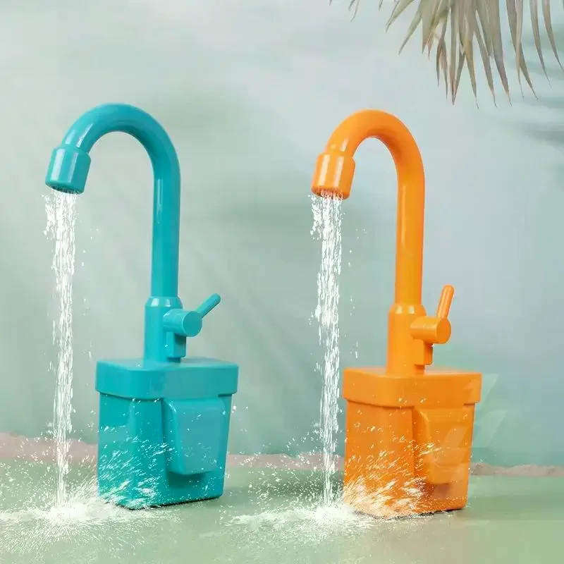 

1 шт. Игрушечный кухонный смеситель для ролевых игр, сменный смеситель для раковины, аксессуары для детской кухни, игрушка для мальчиков и девочек