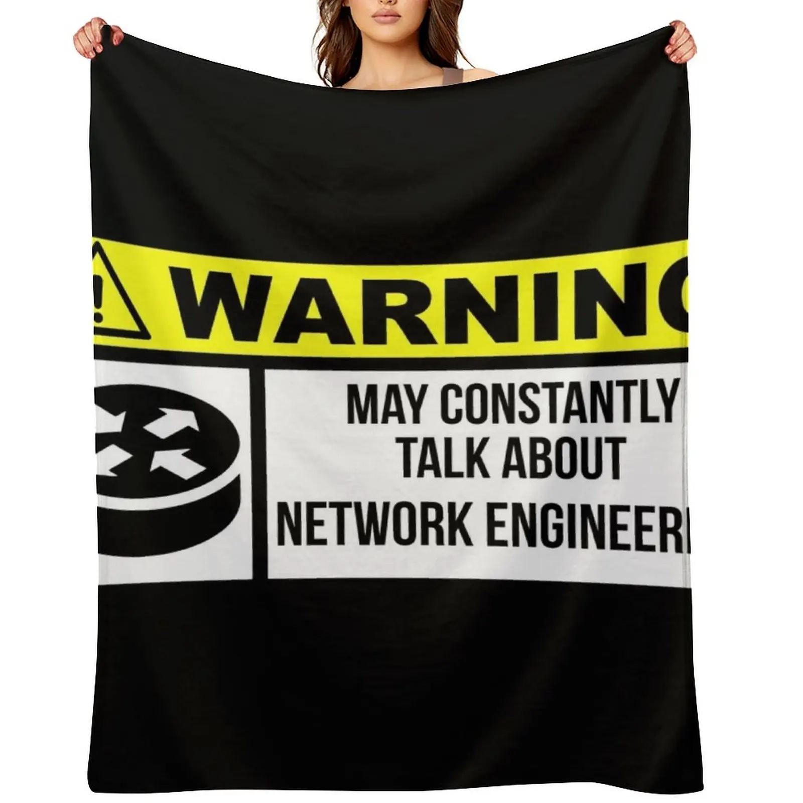 

Network engineer Throw Blanket Tourist funny gift cosplay anime Camping Blankets