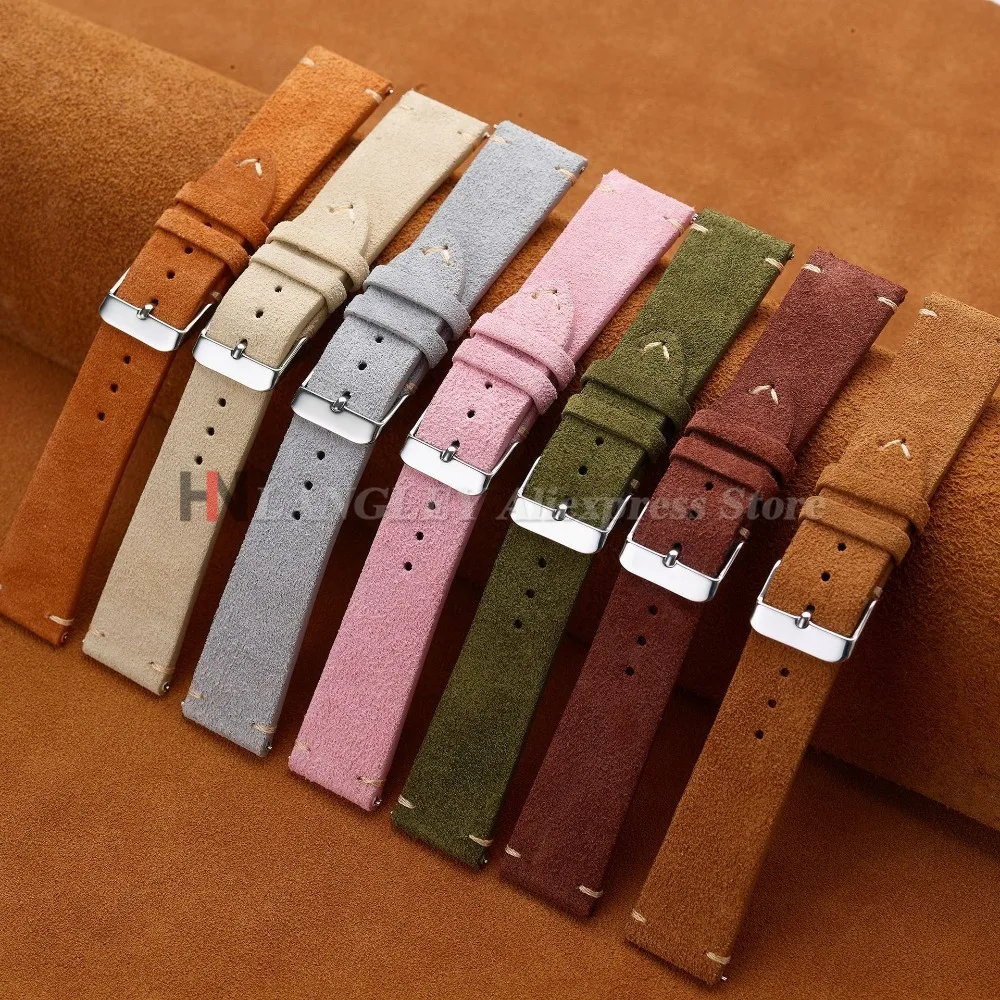 Pulseira de relógio em camurça - Suede Strap Watch avaliação e preço