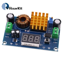 DC-DC Step Up Module DC 3V-35V to DC 5V-45V Boost Module Digital Voltmeter Boost Converter Board 5A Power Adjustable XH-M411