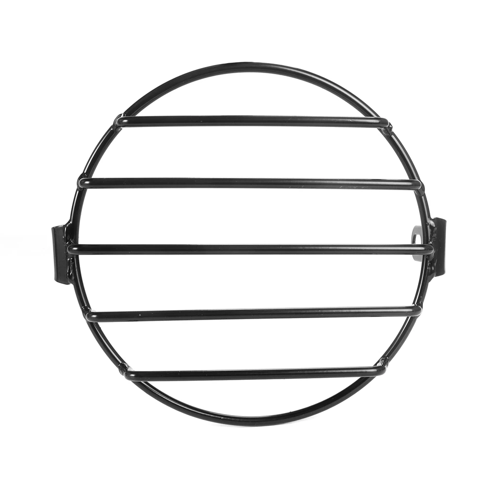 Motorcycle Universal Vintage Headlight Protector Retro Grill Light Lamp Cover For Harley Ducati Chopper Yamaha Cafe Racer view 4