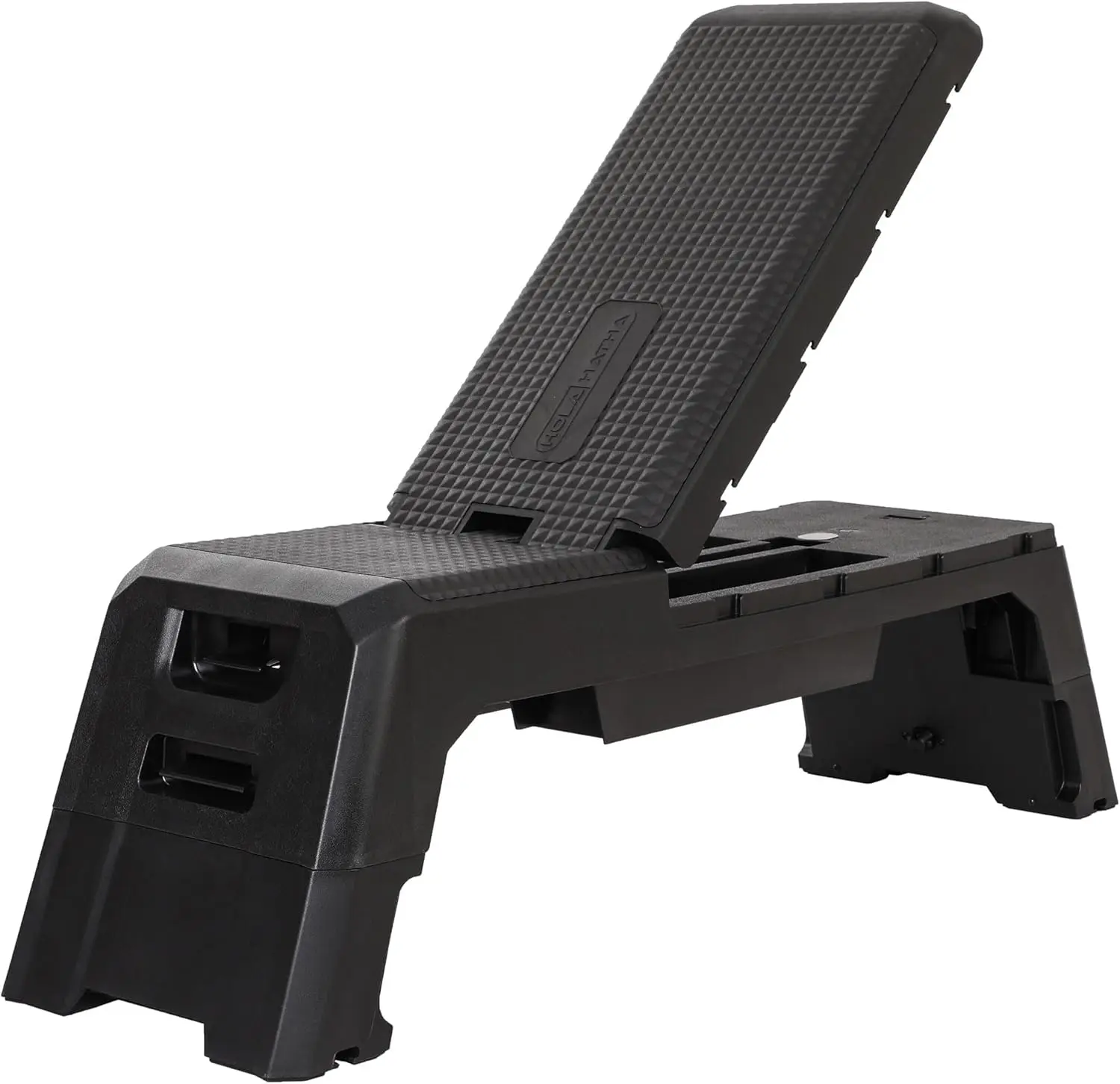 

Adjustable Multi-Functional Exercise Bench 440 Pound Capacity Foldable Incline Deck 8.5 to 14.5 Inch Height Compact Design