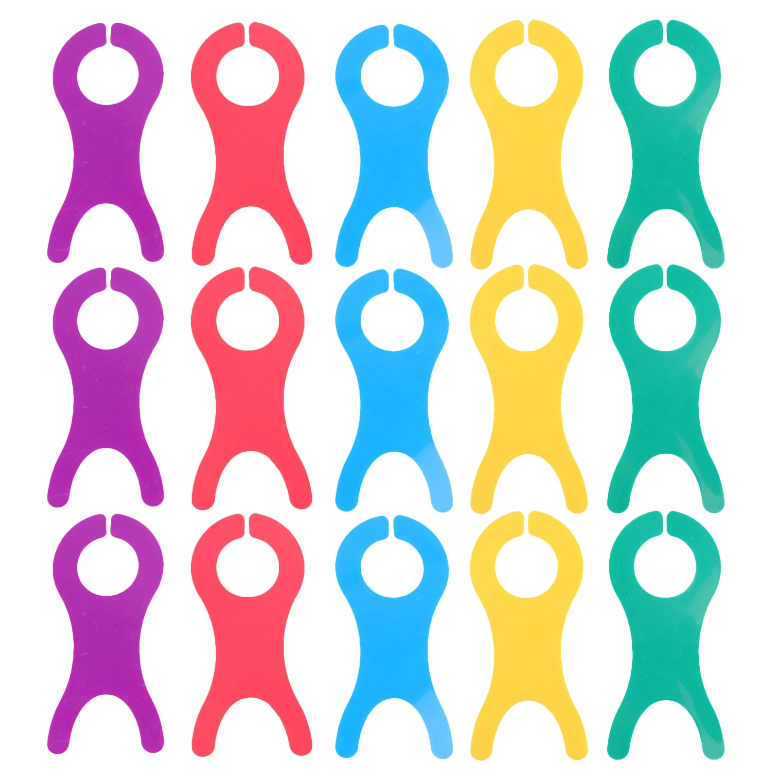 

Набор из 30 разноцветных досок для намотки пряжи в форме рыбок, легкий органайзер для ниток для рукоделия