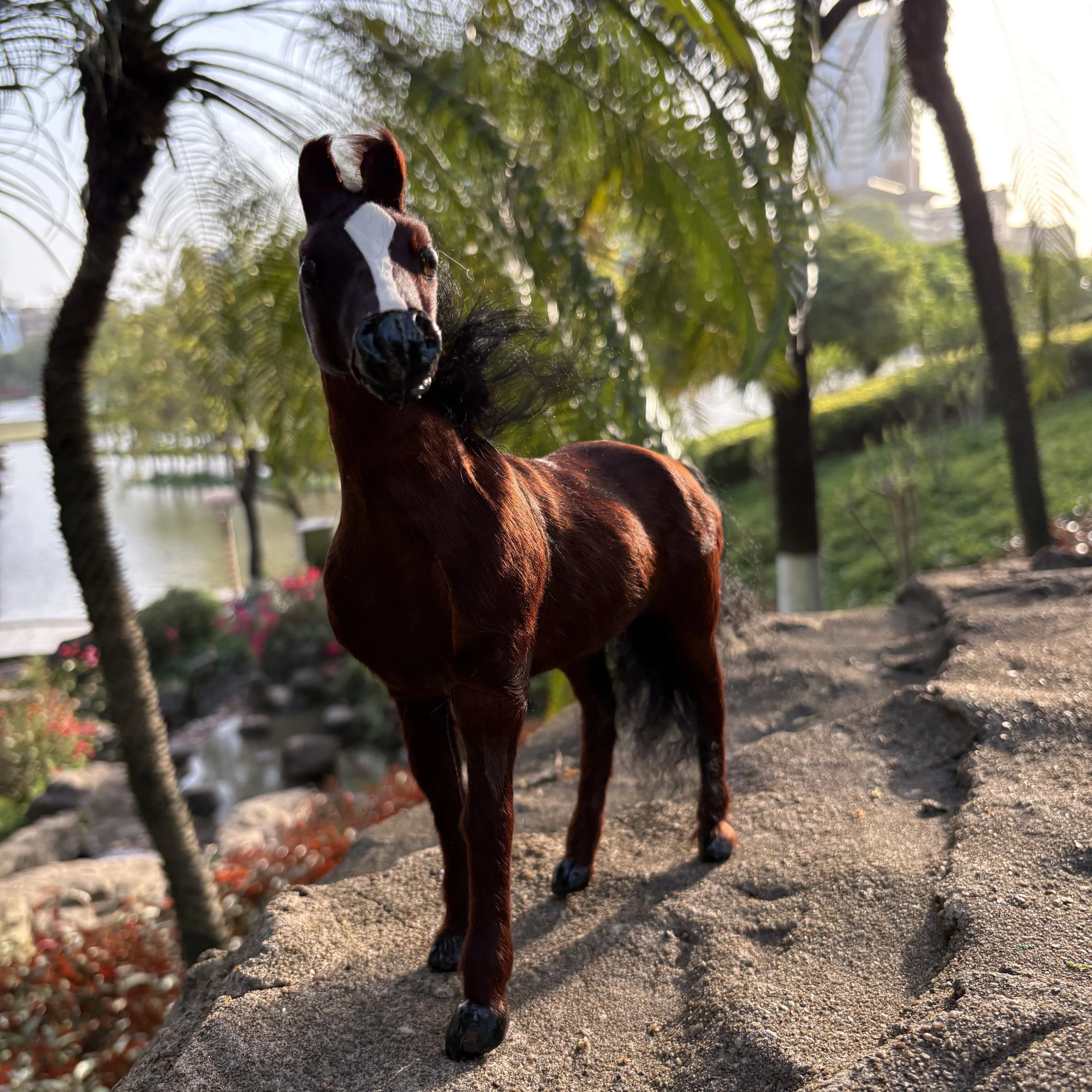 

Year of the Horse Limited Edition Simulation Horse Animal Plush Toy New Year Christmas Gift Cute Home Office Desktop Decoration