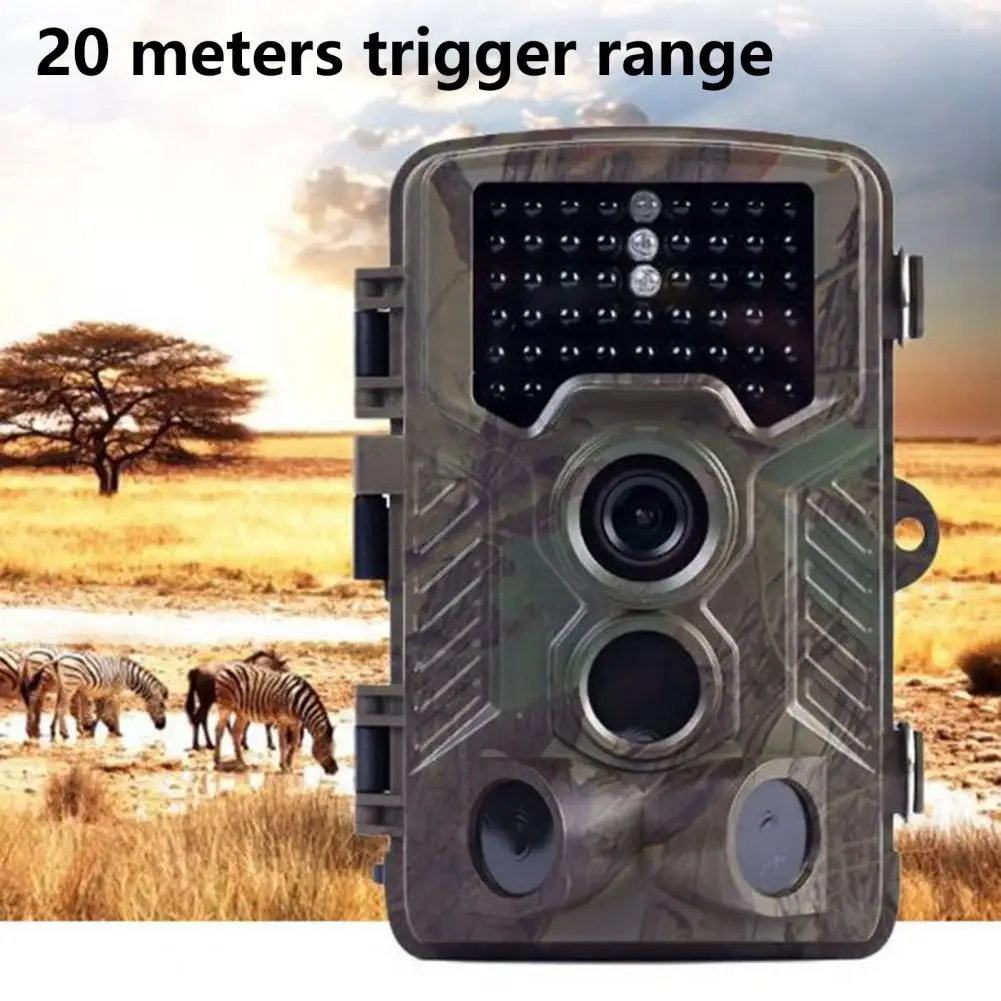 Hunting Trail Camera High Resolution Sensitive IP66 Waterproof Portable Night Vision Motion Activated Wildlife Scouting Camera