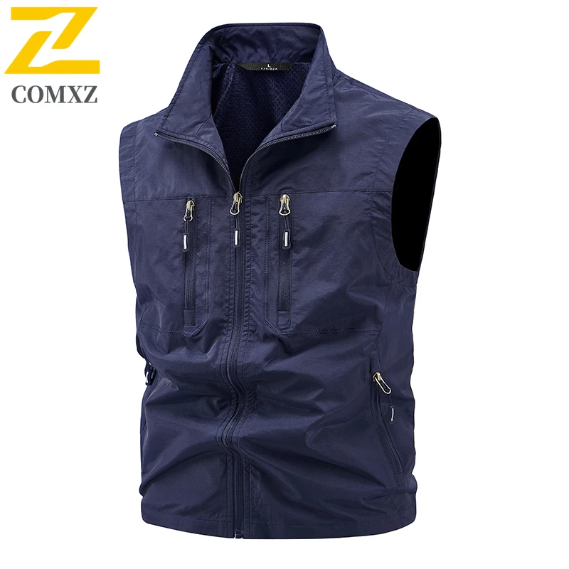 Multi Functional Men Vest Styles in Summer Comfortable Breathable Fashionable Versatile Fishing Camisole Commuting Jacket Vest