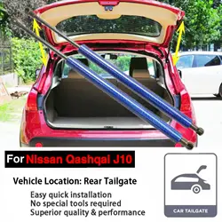 Rear Tailgate Gas Struts For Nissan Qashqai J10 Dualis 2006-2013 SUV Trunk Boot Shock Absorber Spring Damper Lift Support Rods