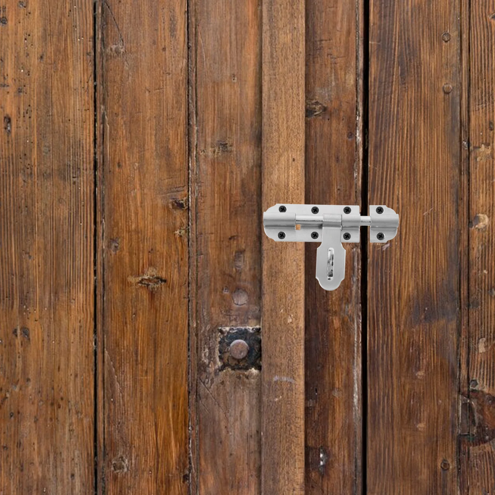 

Stainless Steel Latch 4 Inch Heavy Duty Lock Smooth Versatile Easy Install Multipurpose Door Window Bathroom Security