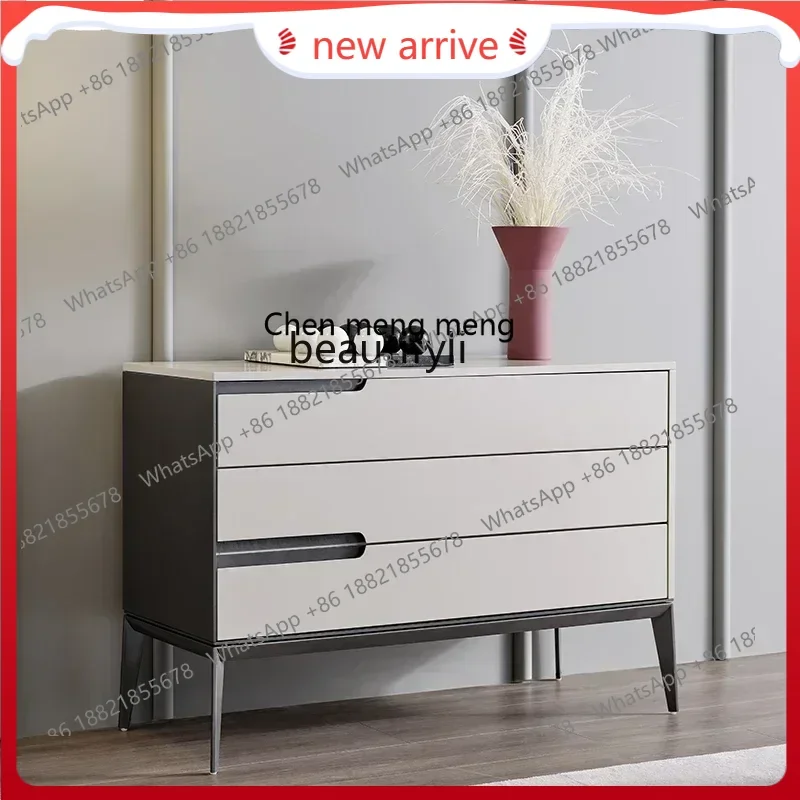 SS new styleItalian light luxury solid wood three buckets, modern simple villa restaurant side cabinetss 7486 ss 7486
