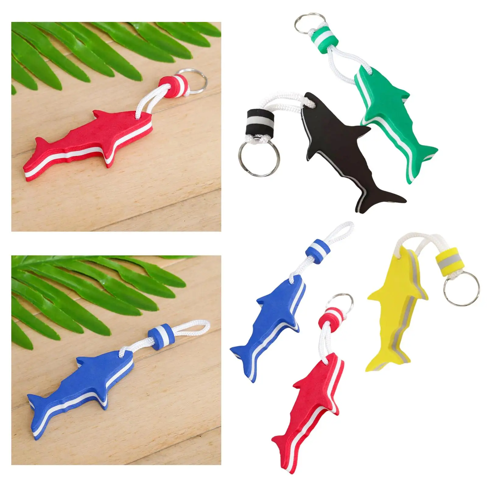 

Floating Keyring Keychain Shaped Buoyant Key Chain for Outdoor Sports