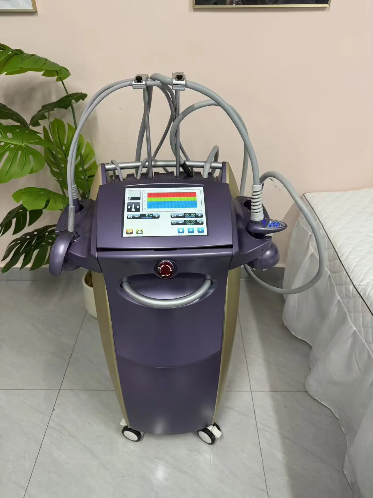 جهاز احترافي للجسم RF التجويف آلة علاج السيلوليت المحمولة لشد الجلد وتقليل الدهون