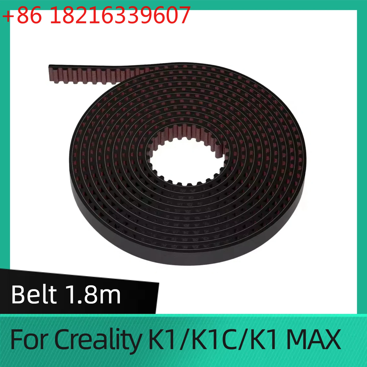 

Ремень для 3D-принтеров Creality K1/K1C/K1 Max/K1/Ender-3 V3 (оси X/Y), 1.8 м, аксессуары для 3D-принтеров