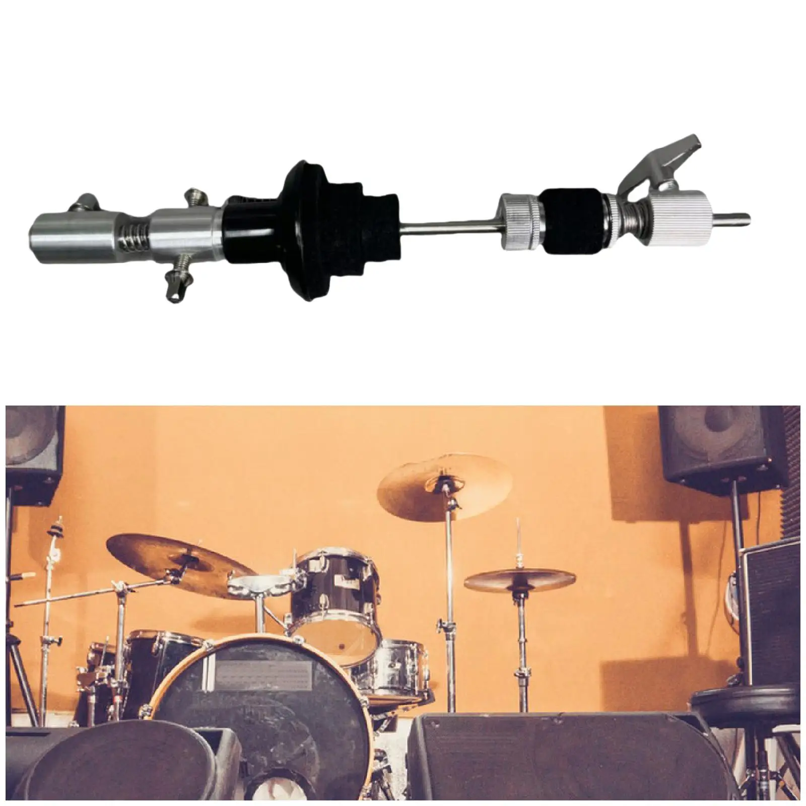 

Metal Hi Hat Drop Clutch Drum Parts Cymbal Holder for Percussion Instrument Jazz Drum Accessories