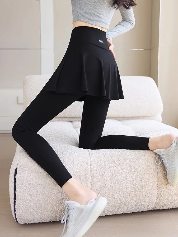 Yogahose mit hoher Taille, Arkskin, straffender Bauch, kaschierend, schautungsfrei, verdickte, winterbeständige Damen-Leggings