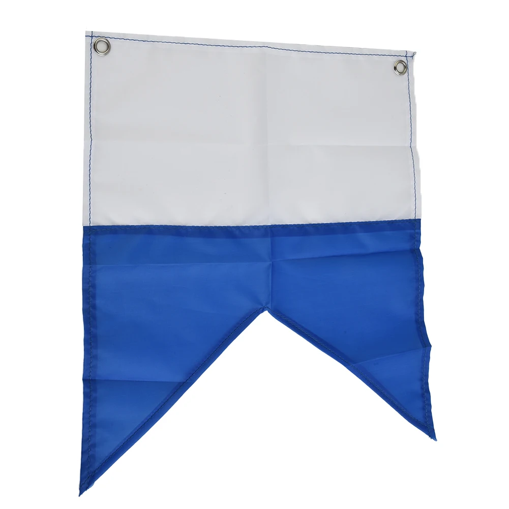 Brand New Dive Boat Flag Scuba Dive 35x30cm/72x60cm Blue White Marker Replacement Scuba Diving Seawater Resistant