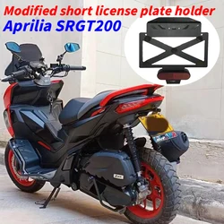 Cadre de plaque de planificateur de queue courte de moto, modification, Aprilia SRGT200, sac à dos, ight200