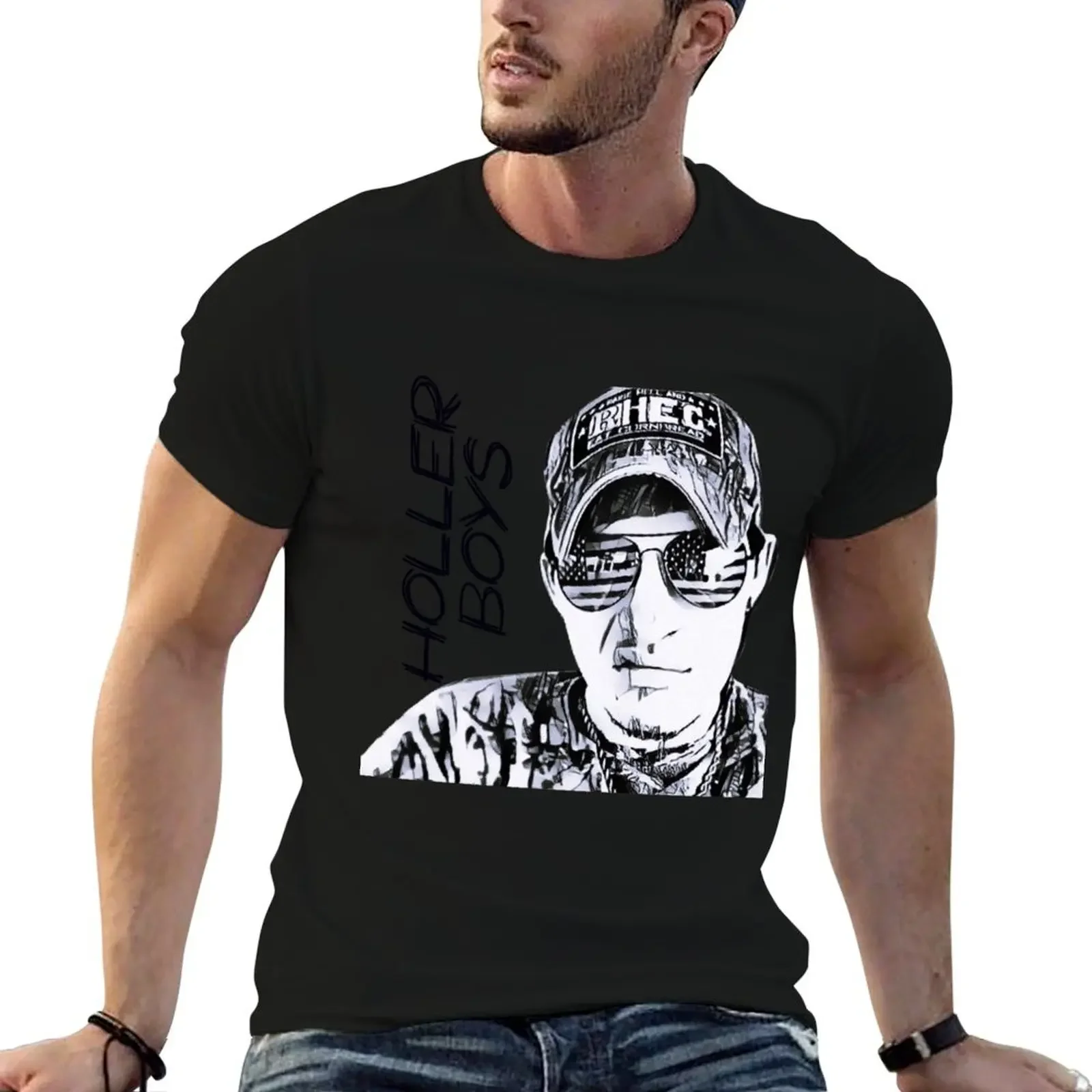 

Holler boys T-Shirt cute clothes oversize t-shirts man shirts men graphic