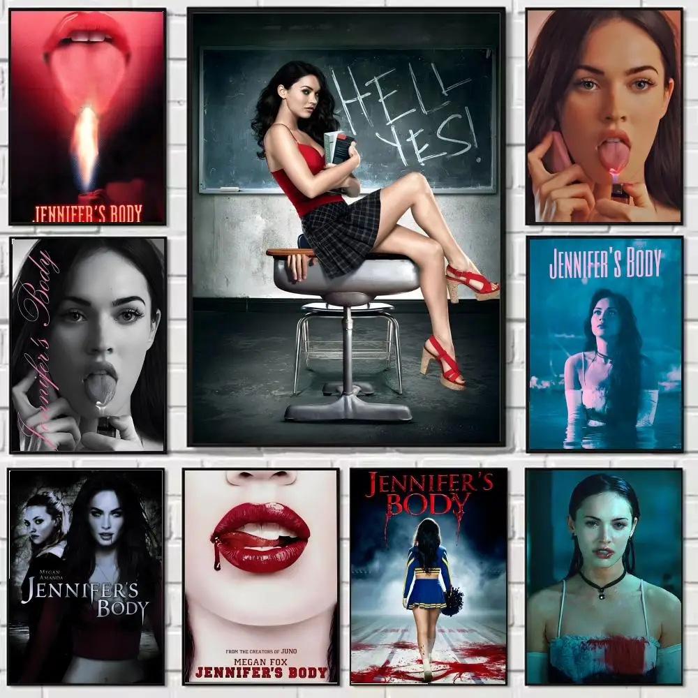 ملصق قماشي لخط الجسم من جينيفر: خالي من التجاعيد ومقاوم للماء ومتين لجميع الفضاء لتزيين الحائط