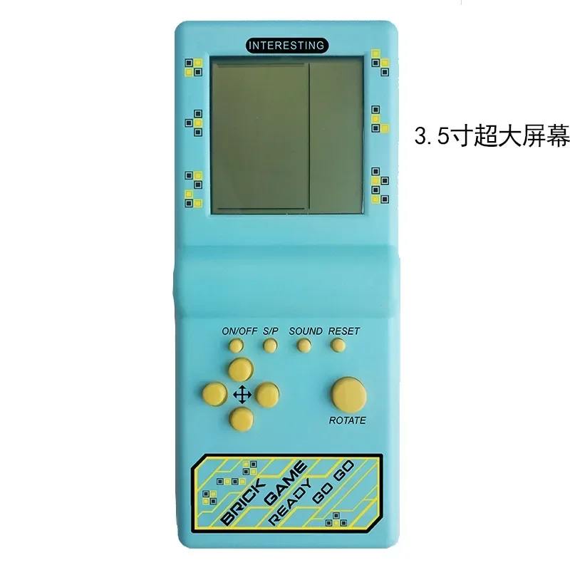 Tetris Game Console Nostalgic Mini Handheld Game Console Classic Kids Hold Up Game Console Anime Toy for Children\'s Gift