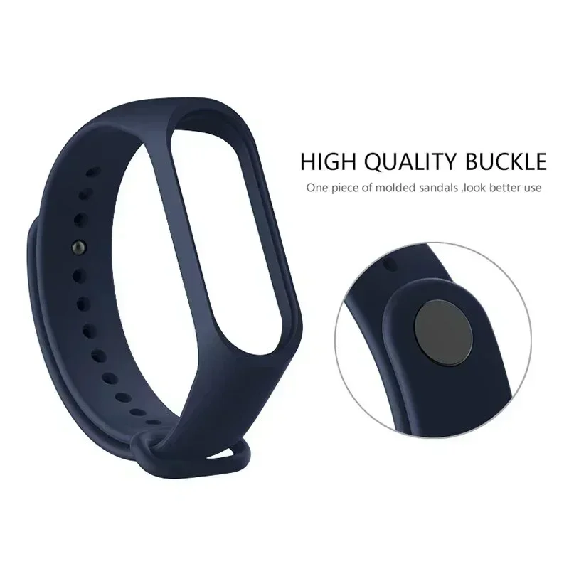 Mi Band 5 6 Strap Silicone Replacement Band Wrist Strap Miband 5 Wristband Colorful Watch Bracelet Smartwatch Accessories