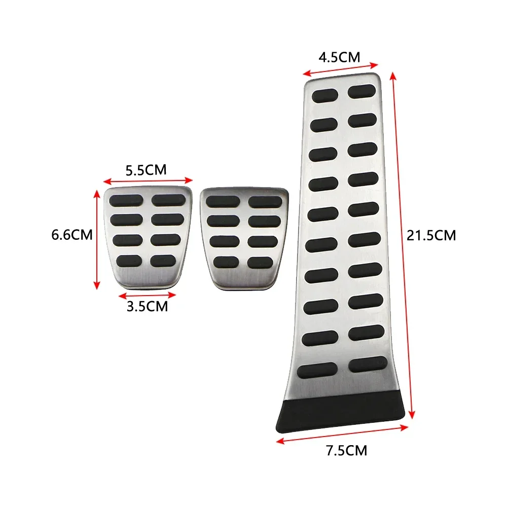 Car Pedals for Hyundai Sonata Santa Fe Tucson IX35 I40 Elantra for Kia Sorento Sportage Optima K3 K5 2010-2015 Auto Pedal Cover