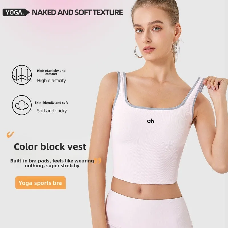 Women Summer Ribbed Yoga Tank  - огляд і ціна Tank Top Ribbed