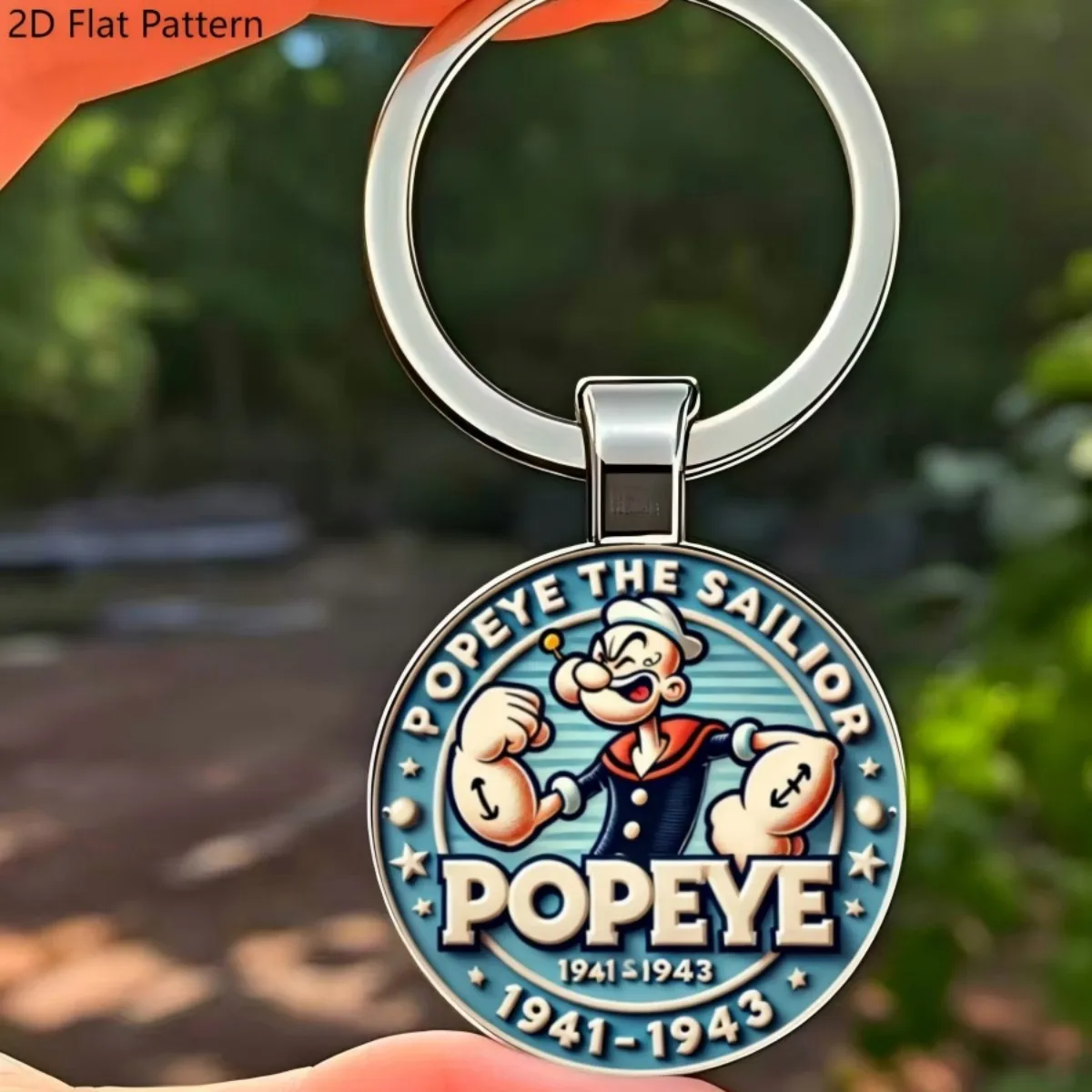 Zinc Alloy Glass Keychain, Perfect for Car Enthusiasts. An Economical Gift Option for Occasions Like Easter, Anniversaries
