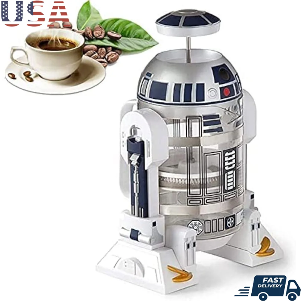 

Insulated French Press Coffee Maker 304 Stainless Steel Portable Coffee Brew Machine with Filter Ideal Coffee Lovers