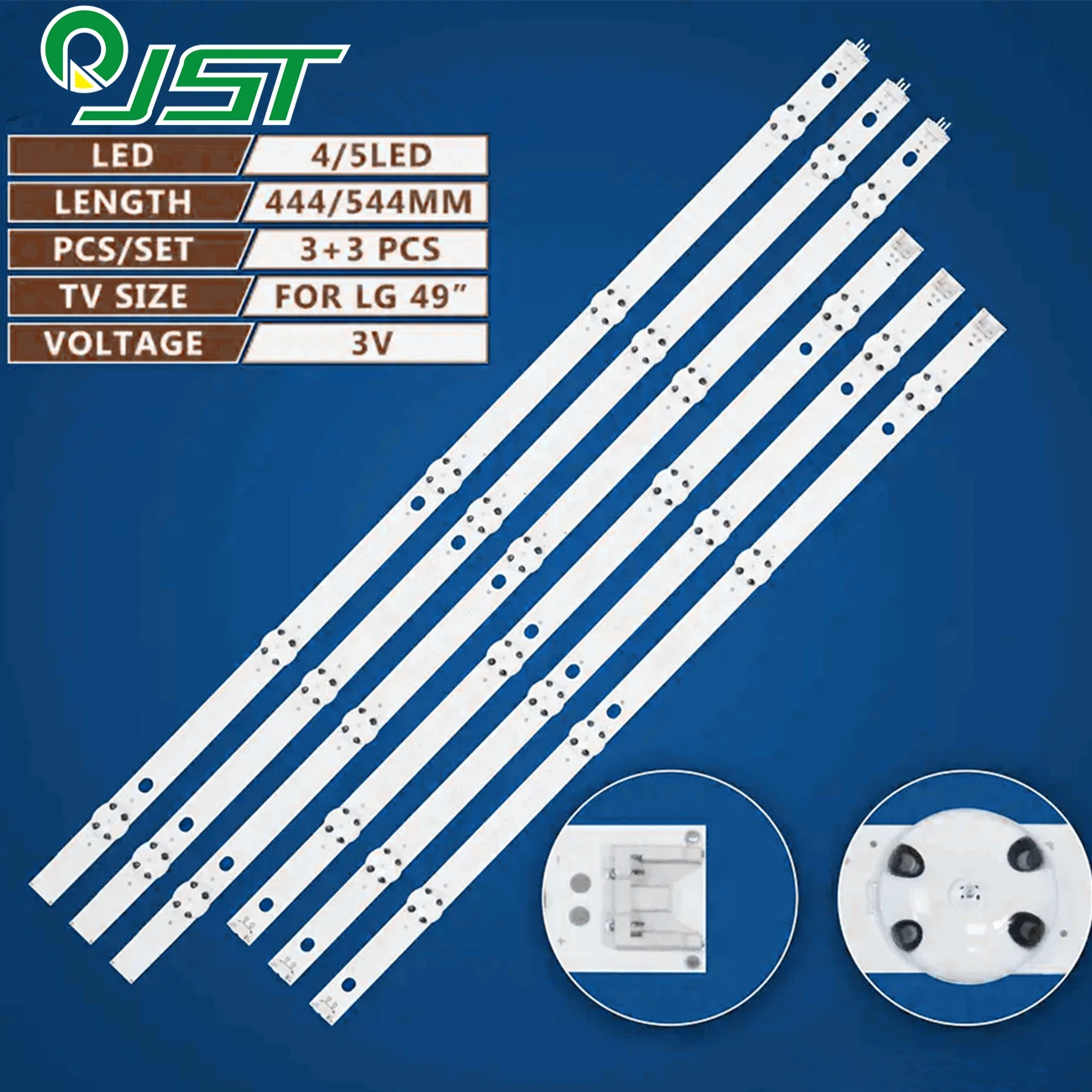 6pcs 17Y 49UJ65_B_27LED 49LH61 49LJ61/49UJ65_A TYPE 49UJ630 49UJ634V 49LJ614V-ZA 49UJ701V-ZC 49UJ670-ZD 49UJ651V-ZA 49UJ670V-ZD