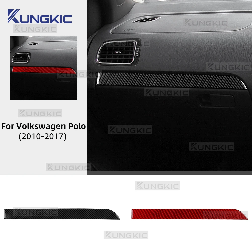 

Мягкая накладка из карбона для пассажирской стороны автомобиля VW Volkswagen Polo MK5 6R 6C 2010-2017 гг.