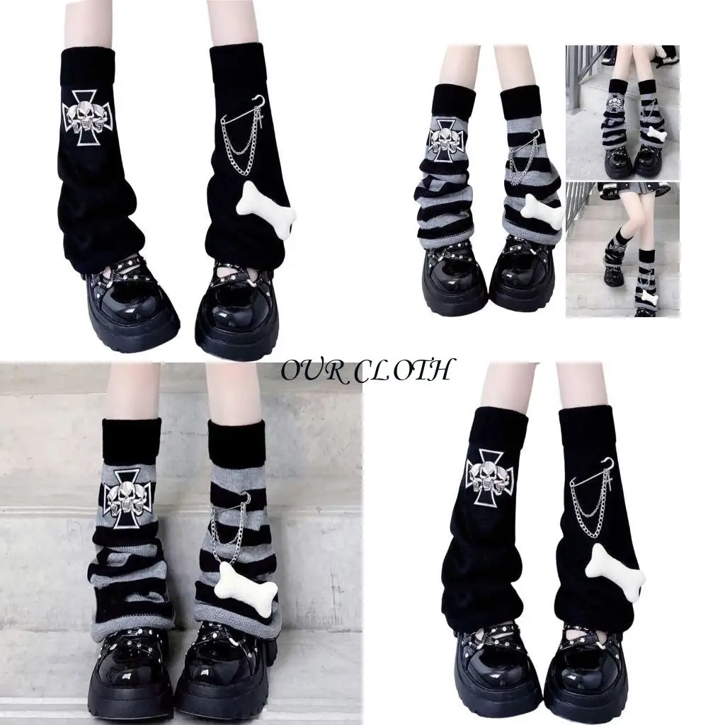 

Harajuku Women Thork Thekl Cose The Neversers носки японские готические полоса