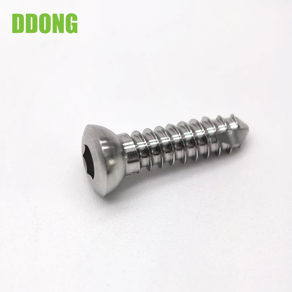 

3.5mm Stainless Steel Cortical Bone Screw，Self-tapping Screw,Hexagon Veterinary Orthopedics Implants, Pet Surgical Instruments